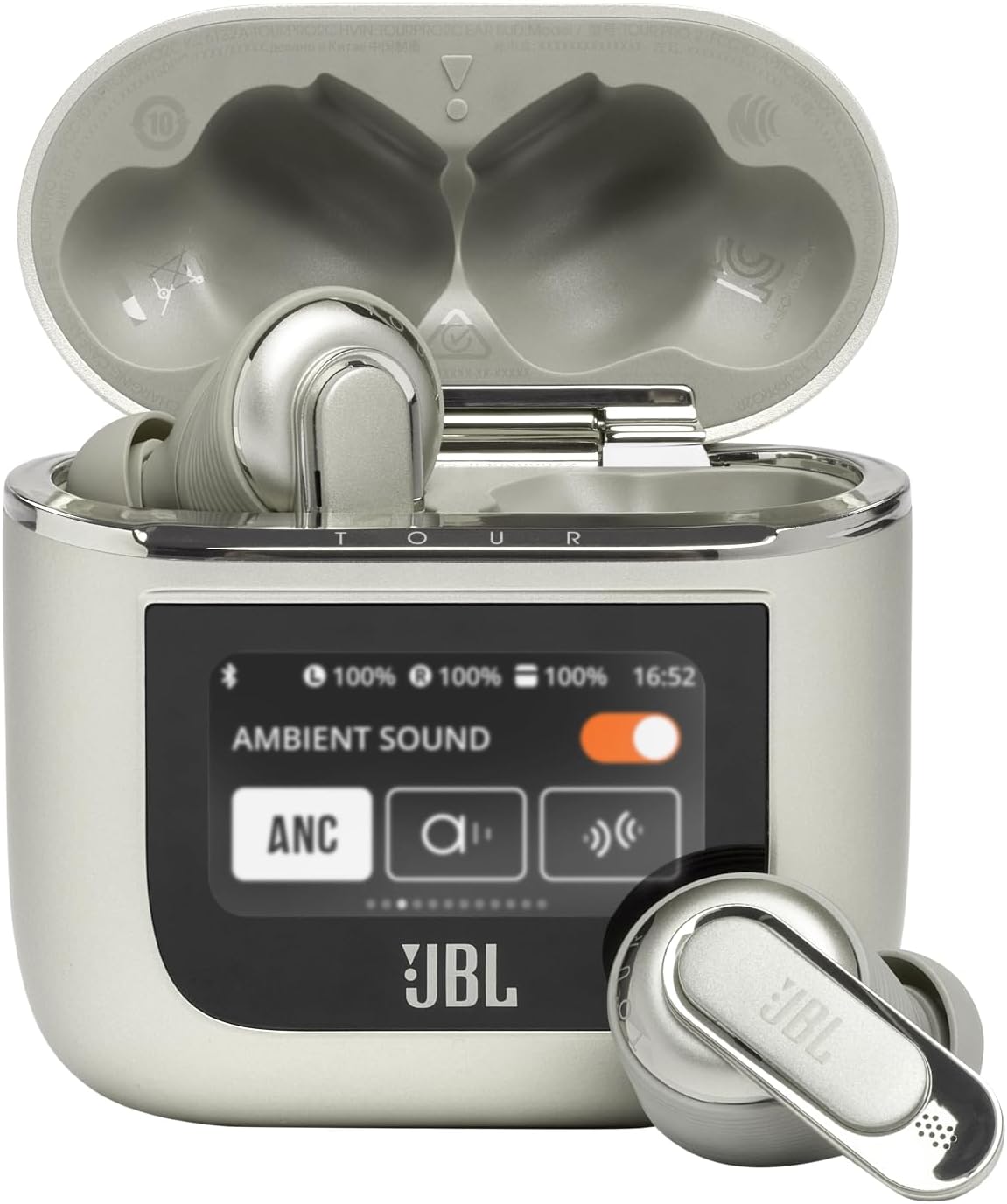 JBL Tour Pro 3 True Wireless Noise Cancelling Earbuds with Smart Charging Case