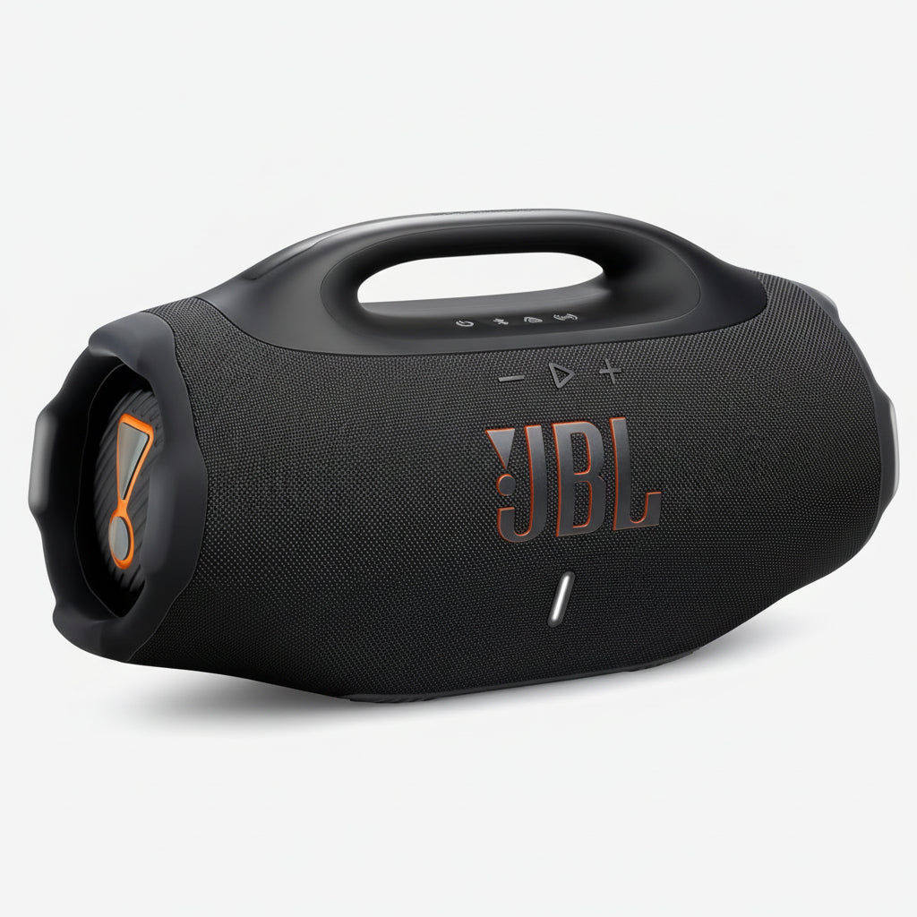 JBL Boombox 4 Portable Bluetooth Speaker with Powerful Bass & 24Hr Battery