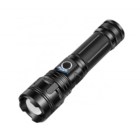 Rechargeable Tactical LED Flashlight With Power Bank Function