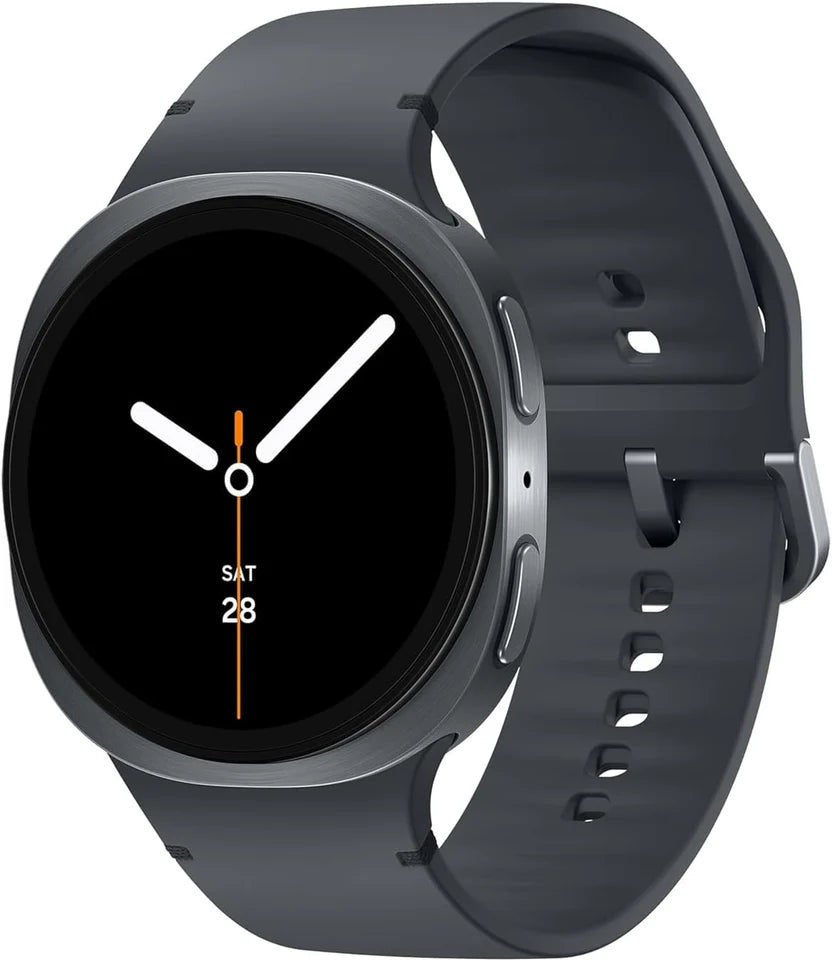 Samsung Galaxy Watch 8 Graphite, LTE, 40mm Smartwatch, Everyday Health Coach, Cushion Design, Dynamic Lug System, 3nm Processor, Sleep Coaching, Running Coach (International Version)