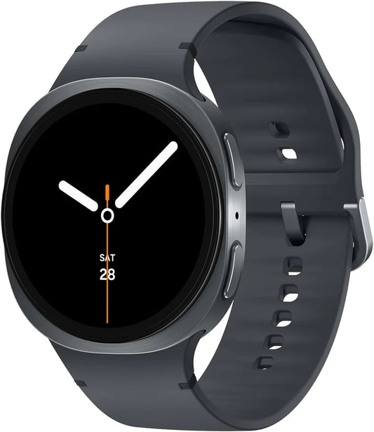 Samsung Galaxy Watch 8 Graphite, LTE, 40mm Smartwatch, Everyday Health Coach, Cushion Design, Dynamic Lug System, 3nm Processor, Sleep Coaching, Running Coach (International Version)